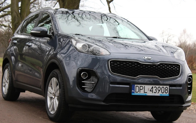 Kia Sportage cena 77999 przebieg: 114187, rok produkcji 2017 z Wałcz małe 781